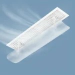 عاكس هواء قابل للتعديل بدون ثقب لمكيفات الهواء